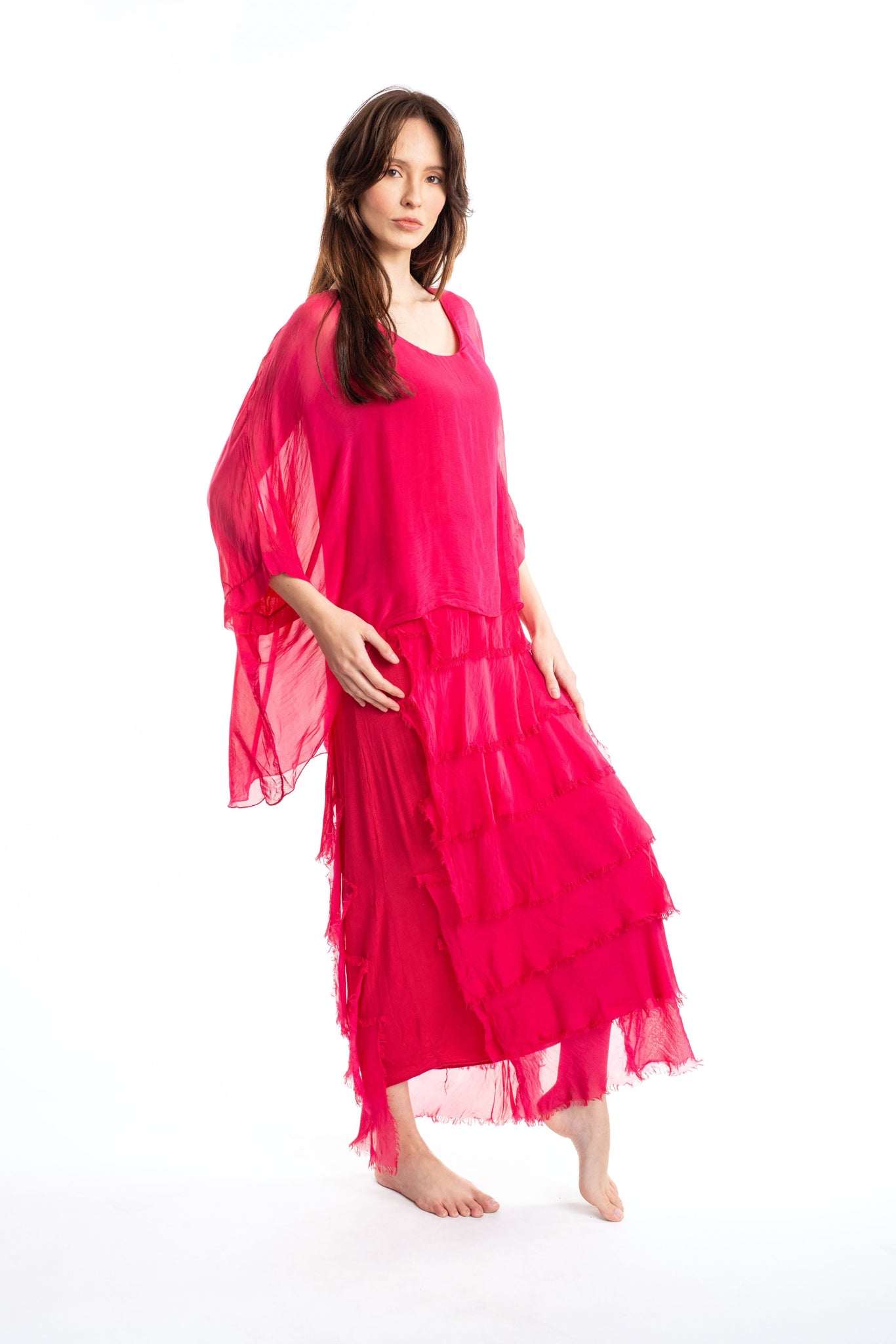 DP S23 Silk Pink Dress