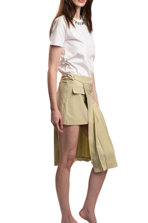 LU S23 Pistachio Kilt Skirt