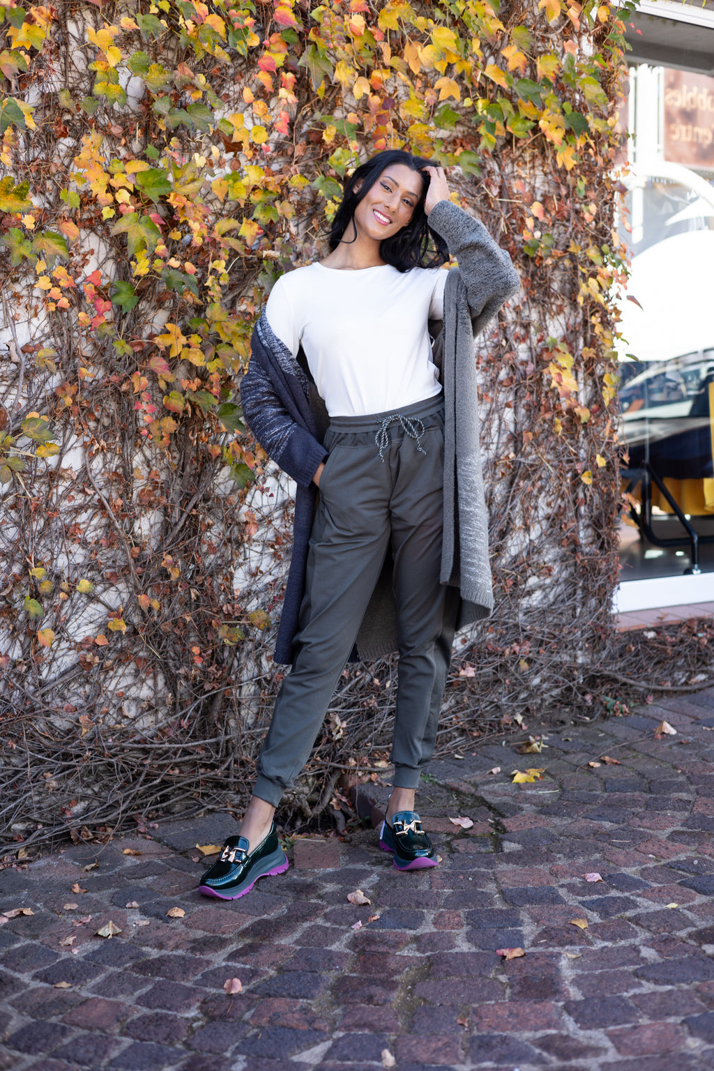Grey Pants