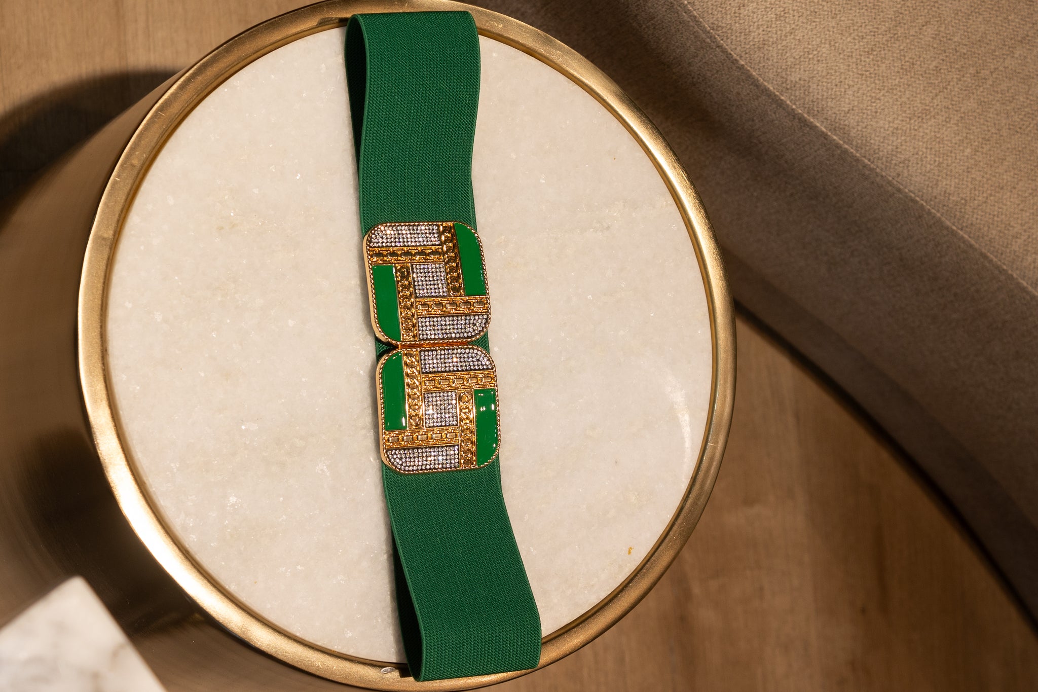 Green waistline Belt