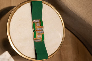 Green waistline Belt