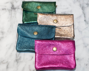 Leather card holder