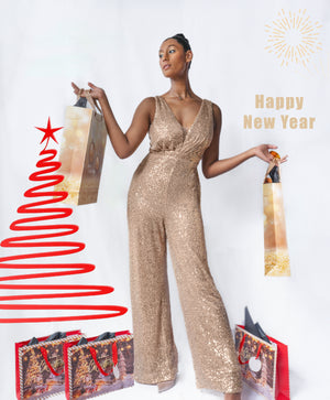 Gold Jumpsuit