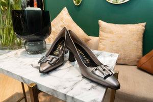 Grey Hispanitas Heels