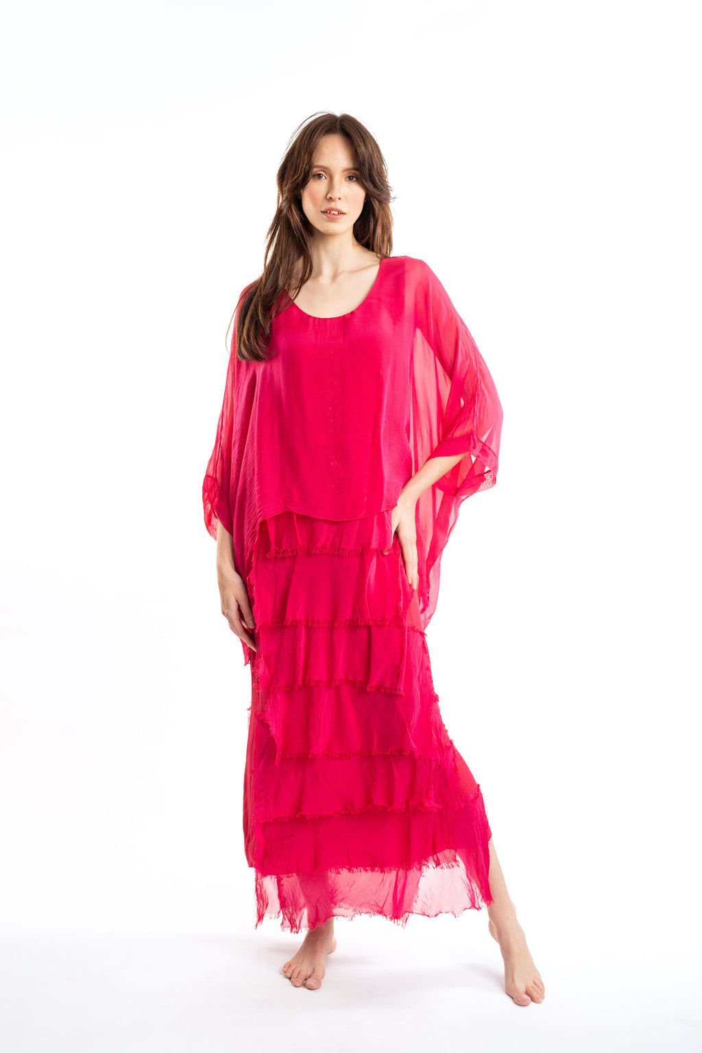 DP S23 Silk Pink Dress