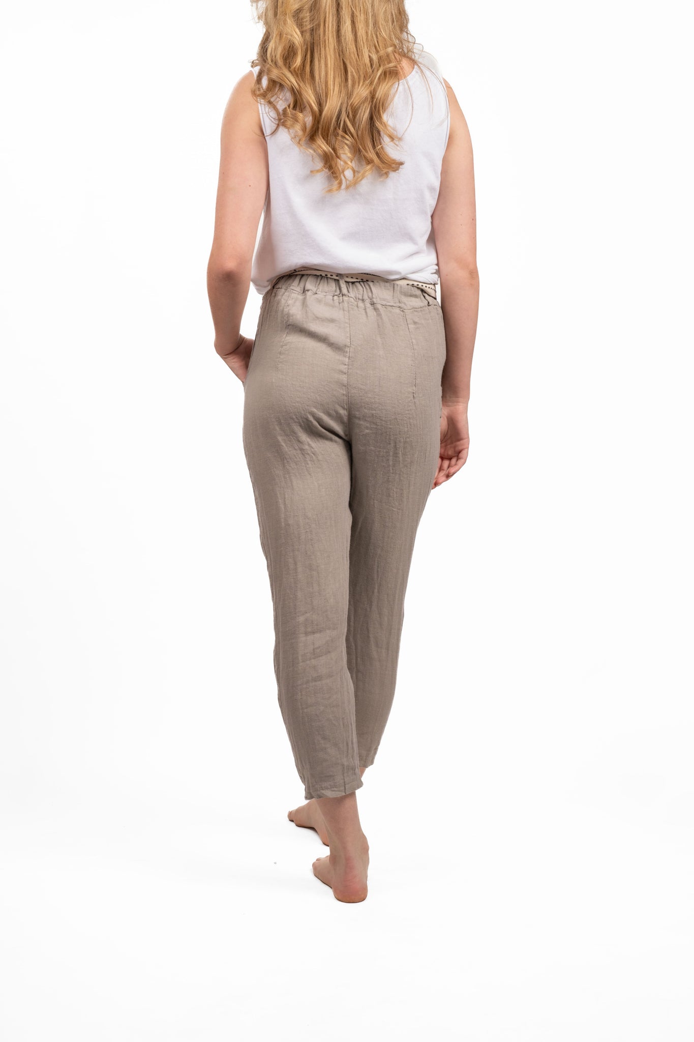 LIS S23 Grey Linen Pants