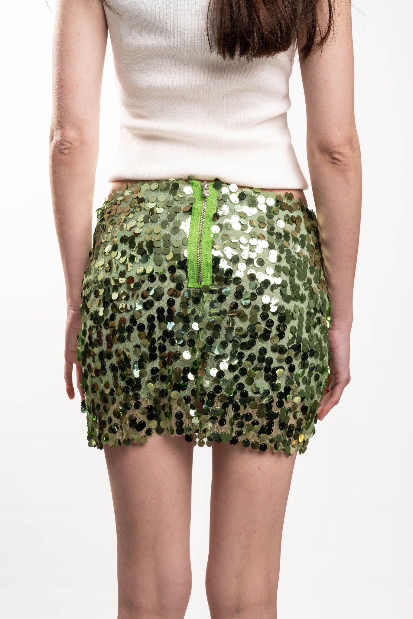 LU S23 Sequence green skirt